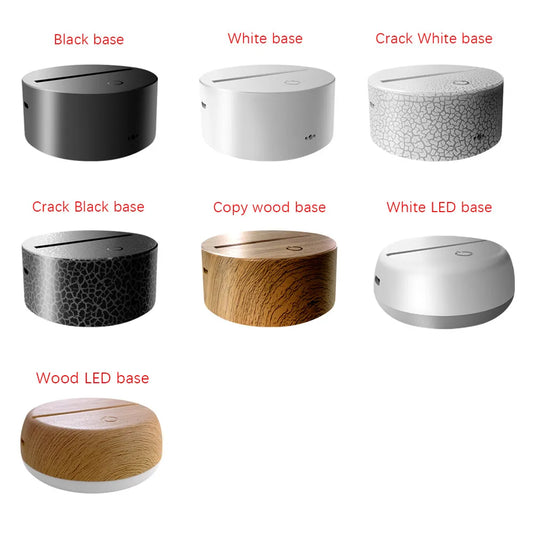 Abajour 7 cores Acrílico 3d led com a abençoada virgem maria Nossa Senhora.