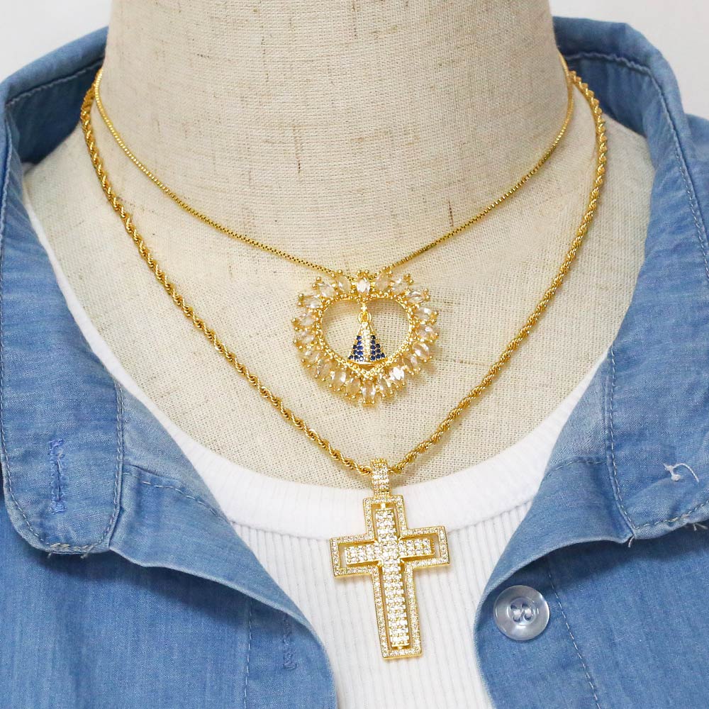 Colar Abençoado de Nossa Senhora Aparecida