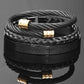 Conjunto pulseiras masculinas aço inoxidável
